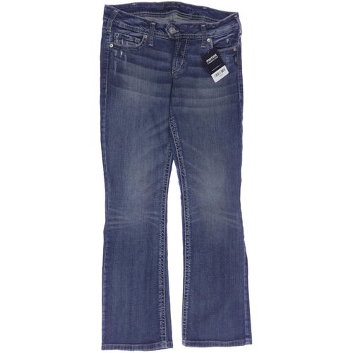 Silver Jeans Damen Jeans, marineblau, Gr. 30