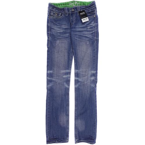 Fresh Made Damen Jeans, blau, Gr. 0