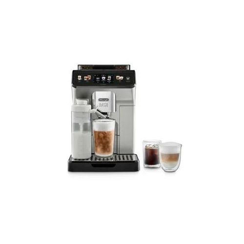 De'Longhi Eletta Explore Cold Brew ECAM450.65.S - Kaffeevollautomat Silber mit OneTouch-Funktion & LatteCrema-System