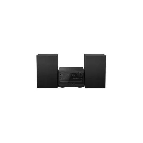 Panasonic SC-PM272EG-K Kompaktanlage Schwarz | Bluetooth | DAB+ | CD-Player | 20 Watt RMS