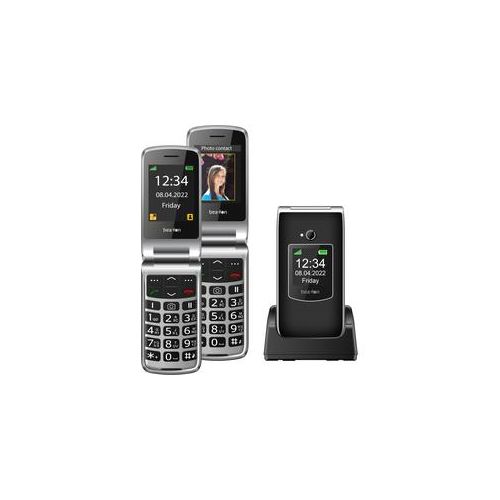 Beafon SL605 Schwarz Handy mit XL Display und Kamera