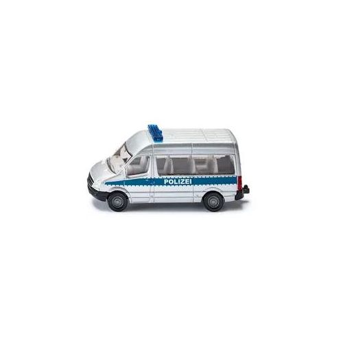 SIKU Modellauto Polizeibus 0804 - Detailgetreues Polizei Modell 1:87