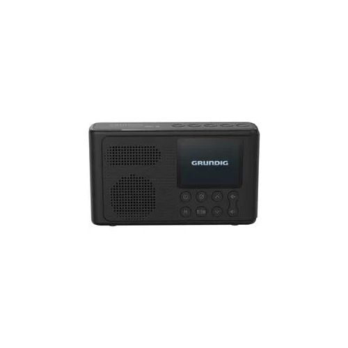 Grundig Music 6500 Schwarz DAB+ Taschenradio mit Bluetooth - 2.4 Zoll LC-Display, FM-RDS, 2.5 Watt - Ideales tragbares Radio