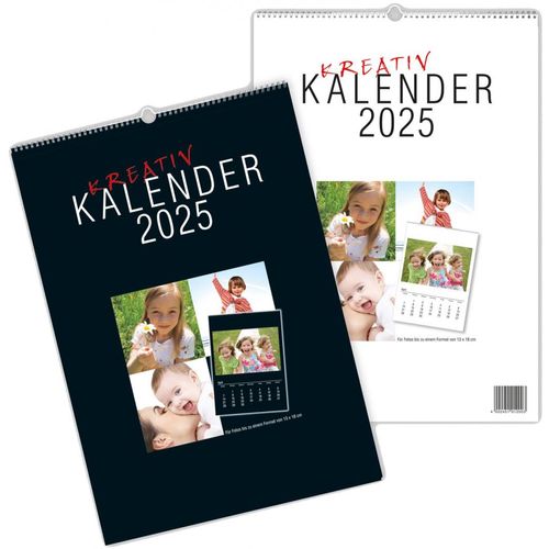 Kalender 2025 zum Selbstgestalten für 13x18 Fotos