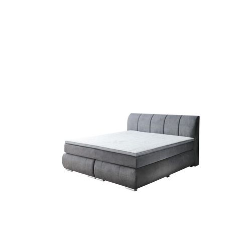 Sun Garden BX 2120 Malin Boxspringbett Holzwerkstoff/Stoff mit TFK-Matratze