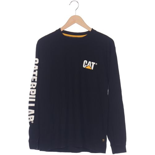 CAT by Caterpillar Herren Langarmshirt, schwarz, Gr. 48