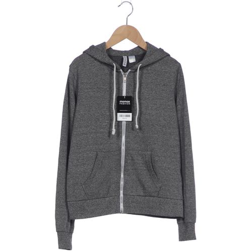 H&M Damen Kapuzenpullover, grau, Gr. 36