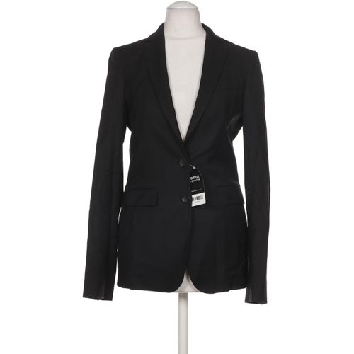 Massimo Dutti Damen Blazer, schwarz, Gr. 34