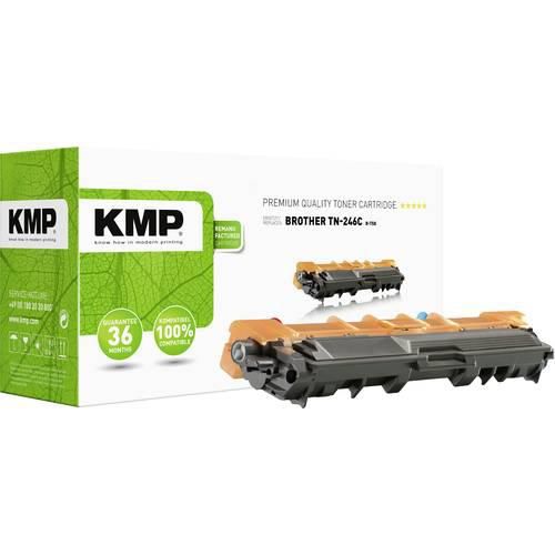 KMP Tonerkassette ersetzt Brother TN-246C, TN246C Kompatibel Cyan 2200 Seiten B-T58