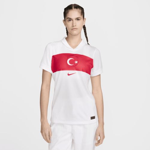 Türkei 2024/25 Stadium Home Nike Replica Fußballtrikot mit Dri-FIT-Technologie (Damen) - Weiß