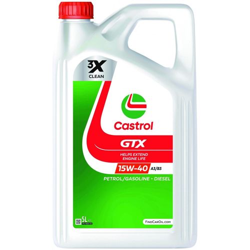 CASTROL GTX A3/B3 15W-40 5l Motoröl 15F629