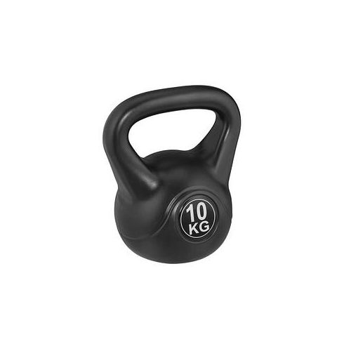 relaxdays Kettlebell schwarz 10,0 kg