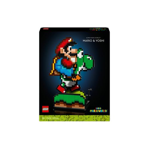 LEGO® Spielbausteine »Super Mario World: Mario & Yoshi 71438«, (1215 St.)