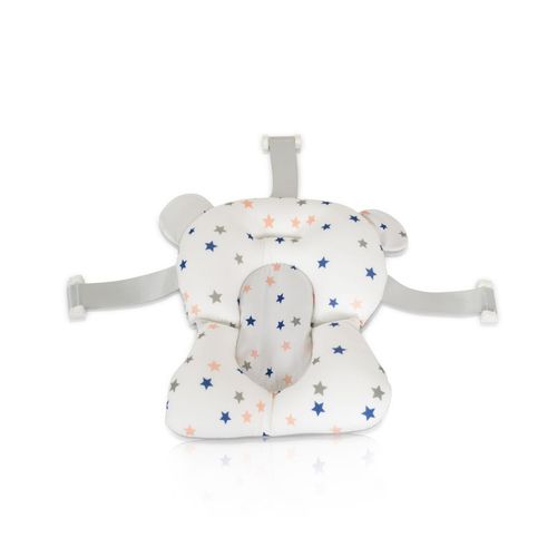 Moni Baby-Badekissen Sea Stars HA-B48, Badeauflage, Kunststoff Clips, ab Geburt bunt