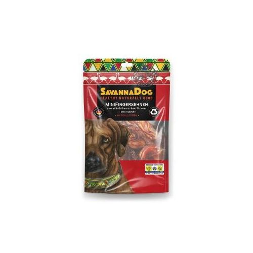 SavannaDog Mini-Fingersehnen Strauss 100g