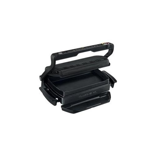 TEFAL GC7248 OptiGrill+ XL: Kontaktgrill mit Grill & Backfunktion, 2000 Watt, 9 Programme