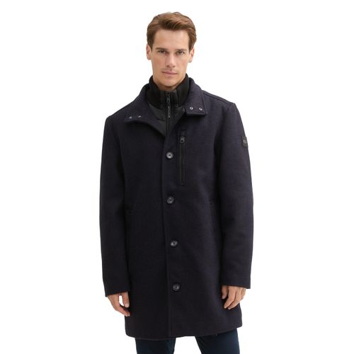 TOM TAILOR Wollmantel, mit Wolle