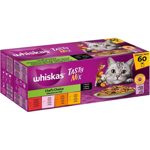 Whiskas TASTY MIX Pouch Multipack in Sauce 60x85g