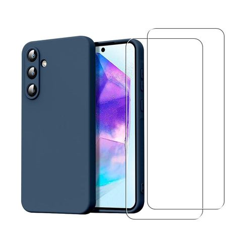 Hülle Galaxy A15 und 2 schutzfolien - TPU - Transparent