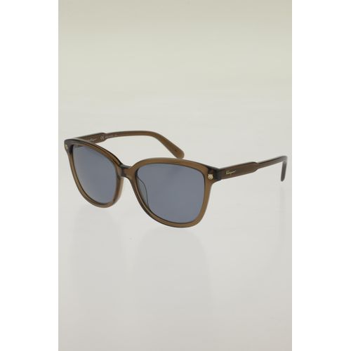 Salvatore Ferragamo Damen Sonnenbrille, braun, Gr.