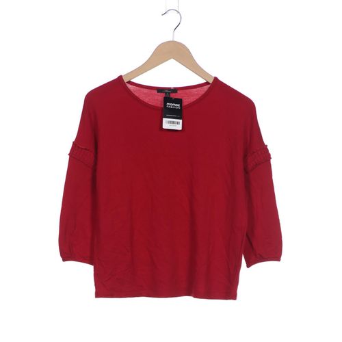 mavi Damen Langarmshirt, rot, Gr. 36