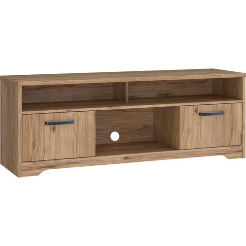 TV-Board FORTE, braun (catania eiche), B:149,6cm H:54,8cm T:42cm, Spanplatte, Sideboards