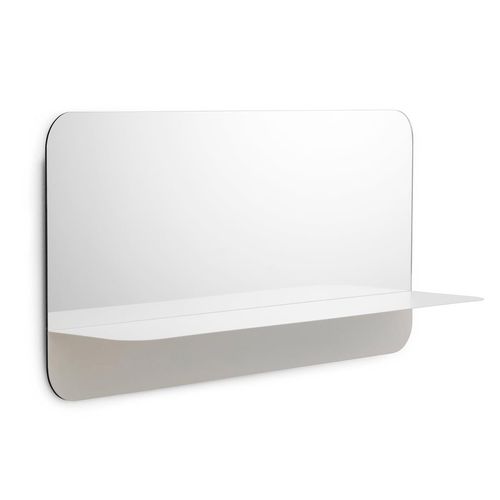 Normann Copenhagen - Horizon Spiegel, horizontal, weiss