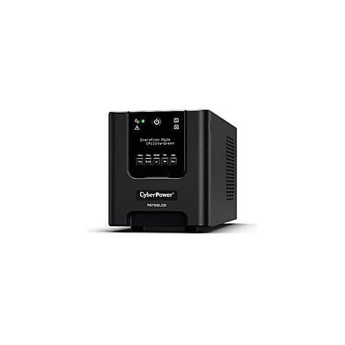 CyberPower Professional Tower Series PR750ELCDGR - USV - Wechselstrom 230 V - 675 Watt - 750 VA - 1-phasig