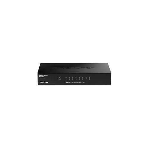 TRENDnet TEG S83 - Switch - 8 x 10/100/1000 - Desktop - TAA-konform