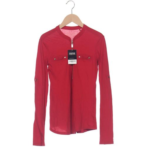 Guess Damen Langarmshirt, rot, Gr. 36