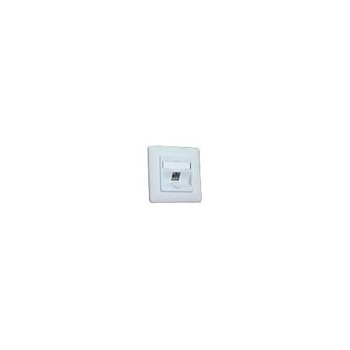 BTR IT CONNECT E-DAT modul 8(8) UP - Anschlussdose, Unterputz - CAT 6 - RJ-45 - Pure White, RAL 9010