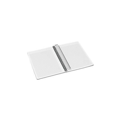 LEITZ® Office Collegeblock 449500 DIN A4, PP, kariert, gelb