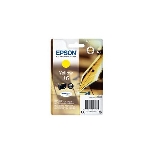 Epson Druckerpatrone C13T162441012 Füller gelb - Original Tintenpatrone 3,1 ml