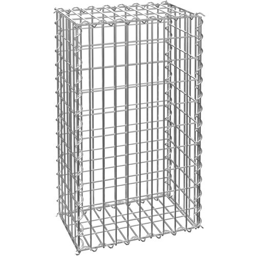 TecTake GmbH Gabione Steinkorb mit Maschenweite 5x10cm - 100 x 30 x 50 cm 402780