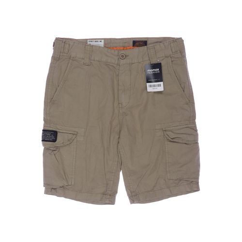 Schott NYC Herren Shorts, braun, Gr. 28