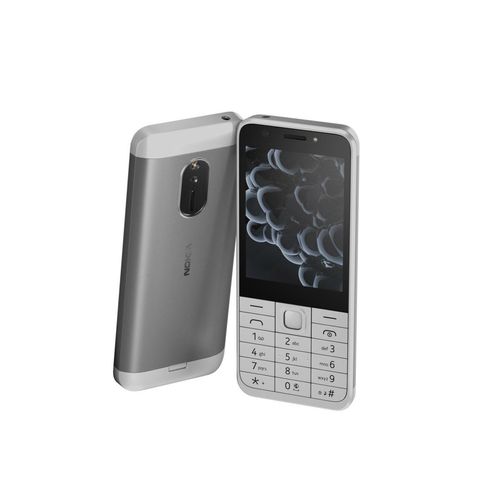 Nokia 230 Smartphone Weiß Dual SIM - Mobiltelefon mit Dualkamera