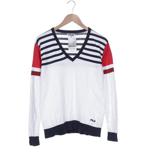 Fila Damen Pullover, weiß, Gr. 40