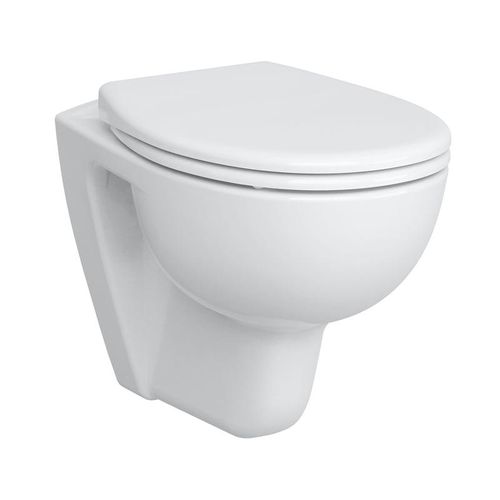 VitrA Conforma Wand-WC mit VitrAFlush 2.0, Ausführung erhöht, 7712B403-0075,