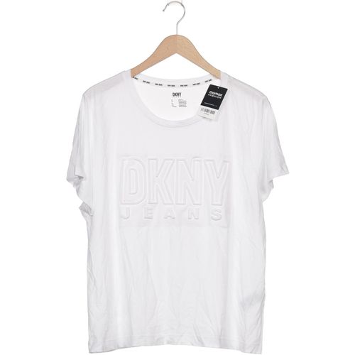 Dkny by Donna Karan New York Damen T-Shirt, weiß, Gr. 44