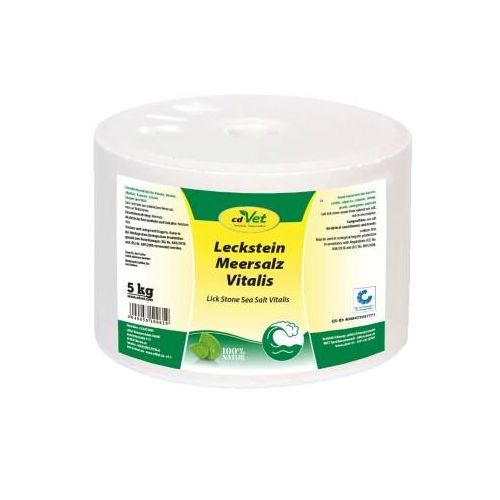 cdVet Leckstein Meersalz Vitalis 5 kg