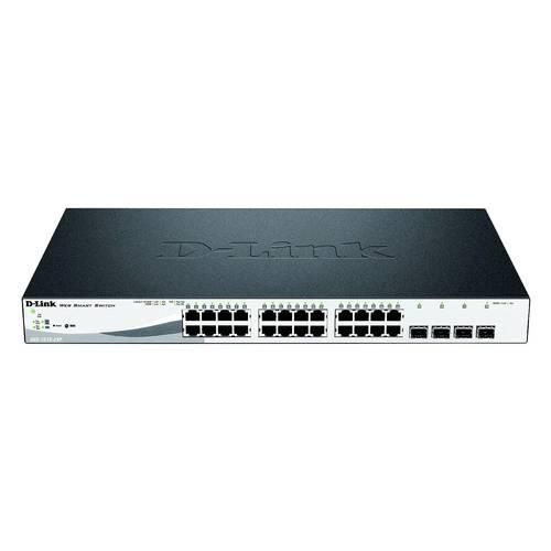 D-Link DGS-1210-28P/E Netzwerk Switch RJ45/SFP 24 + 4 Port 56 GBit/s PoE-Funktion