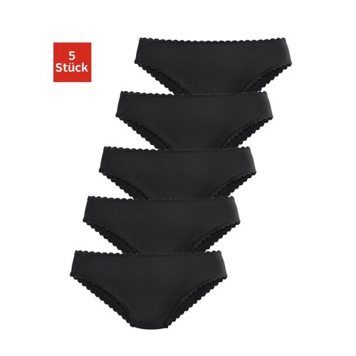 Jazz-Pants Slips PETITE FLEUR, Damen, Gr. 48, schwarz, Microfaser, Obermaterial: 92% Polyamid, 8% Elasthan, unifarben, körpernah, Unterhosen, aus weicher Microfaser, Topseller