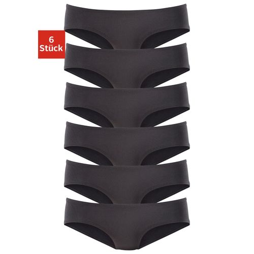 Hipster VIVANCE ACTIVE, Damen, Gr. 36/38, schwarz, Microfaser, Obermaterial: 95% Polyamid, 5% Elasthan (LYCRA), unifarben, Unterhosen, aus weicher Microfaser