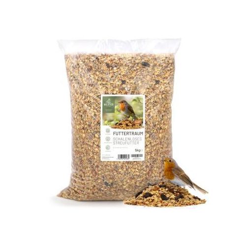 wildtier liebe Futtertraum Schalenloses Vogelfutter 5kg