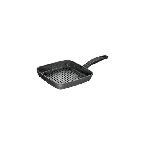 Grillpfanne STONELINE Pfannen Gr. Ø 26cm + Höhe 5,5cm, grau 26x26 cm, Induktion