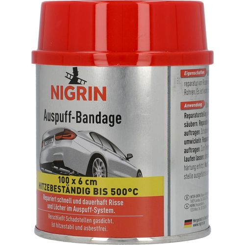 NIGRIN Auspuff-Bandage asbestfrei 1x100cm Dichtstoff, Abgasanlage 74071