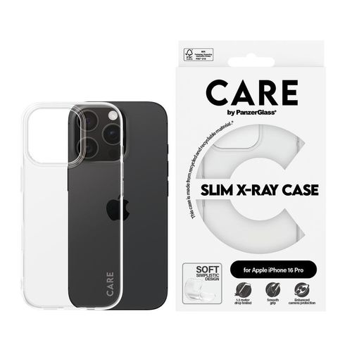 Hülle iPhone 16 Pro - Kunststoff - Transparent
