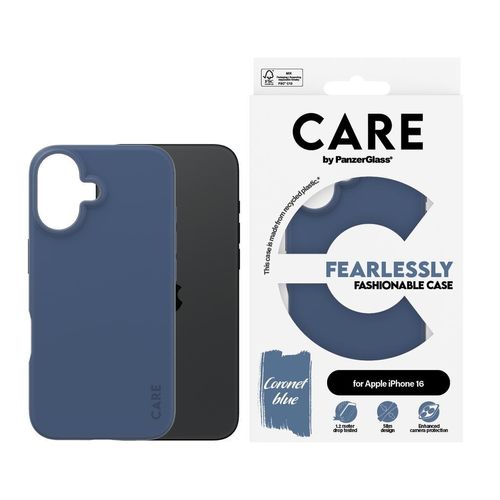 Hülle iPhone 16 - Kunststoff - Blau