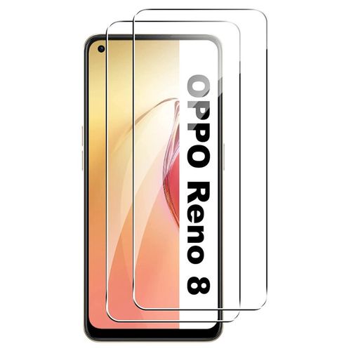 Schutzfolie Écran de protection pour Oppo Reno 8 5G Gehärtetes Glas - Gehärtetes Glas - Transparent
