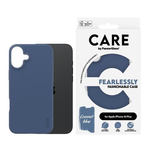 Hülle iPhone 16 Plus - Kunststoff - Blau